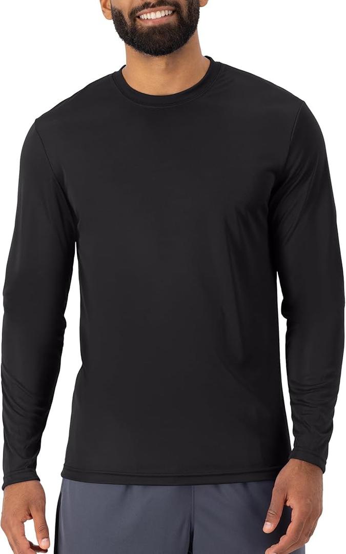 Hanes Sports XXL Longsleeve Black
