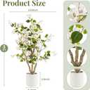 3ft 2-Pack Artificial Bougainvillea Trees