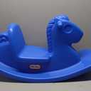 Little Tikes Rocking Horse Blue, 33.00 L x 10.00 W x 17.50 H Inches