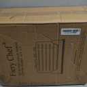 12.6"L x 9"W Bamboo Cutting Board Set of 4 - Wood Cutting Board Set with Holder, Chopping Boards Set with Food Icons, Juice Groove - Ideal for Meat, Fish, Bread, Vegetable, Fruit Chopping, Medium 12.6"L x 9"W