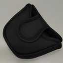Golf Putter Covers Mallet Putter Headcover with Magnetic Closure Golf Club Cover for Most Brand