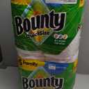 Bounty Quick Size Paper Towels, White, 8 Family Rolls = 20 Regular Rolls (Packaging May Vary) (8 Rolls (107 Sheets each))