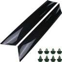 APPERFiT Windshield Post Trim A Pillar Molding Cover Compatible with Mini Cooper R55 R56 R57 2007-2015 Windshield Side Molding Replaces 51137272583 51137272584