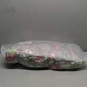 Dolicer 4Pcs 26Ft Artificial Eucalyptus Garlands with Flowers - 8 Roses, Faux Floral Greenery Garlands Fake Flowers Vines for Wedding Table Centerpieces Arch Party Ceremony Backdrop Decor (Red)