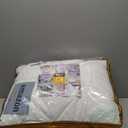 Intelligent Design Kids Full Comforter Set for Girls, Tufted Chenille Floral Comforter Set Queen, Lightweight Polka Dot Reversible Bed Set, Shams, Pillow, Gracie, Full/Queen White/Purple 4 Piece