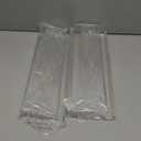 4 Pack Acrylic Shelves for Wall Storage, 15" Floating Bookshelves for Kids, Display Shelf Organizer for Bathroom, Bedroom, Living Room Decor, Kitchen, Clear