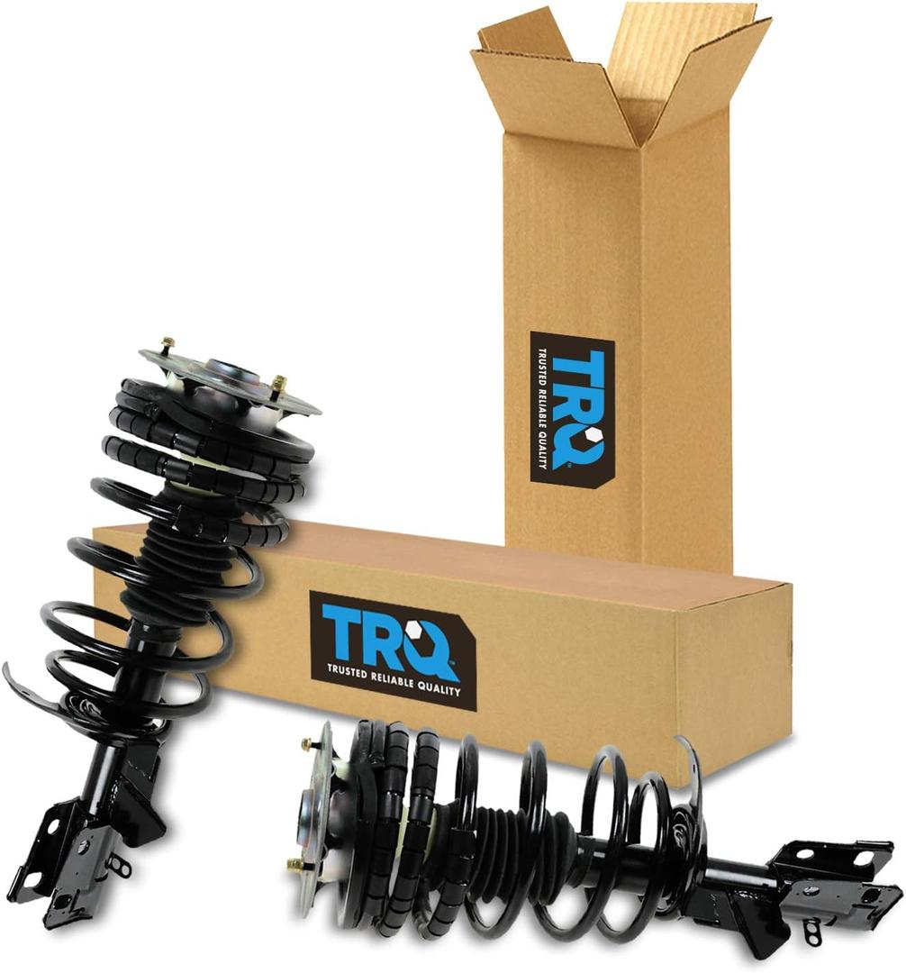 TRQ Front Strut & Coil Spring Set Driver & Passenger Compatible with 84-96 Buick Century 84-85 Skylark 84-90 Chevrolet Celebrity Citation II Oldsmobile Cutlass Ciera 87-94 Cutlass Cruiser 84 Omega