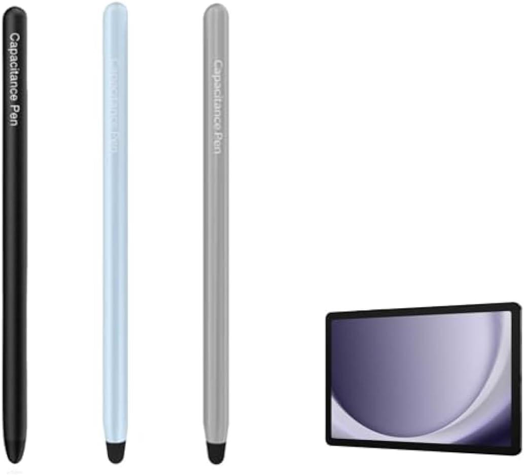 Stylus Pen for Samsung Galaxy Tab A7/A7lite/A8/A8plus/A9/A9Plus Compatible with iPad/Android/Microsoft/Surface All Touch Devices Universal High Sensitive Pen (Black+Blue+Gray)