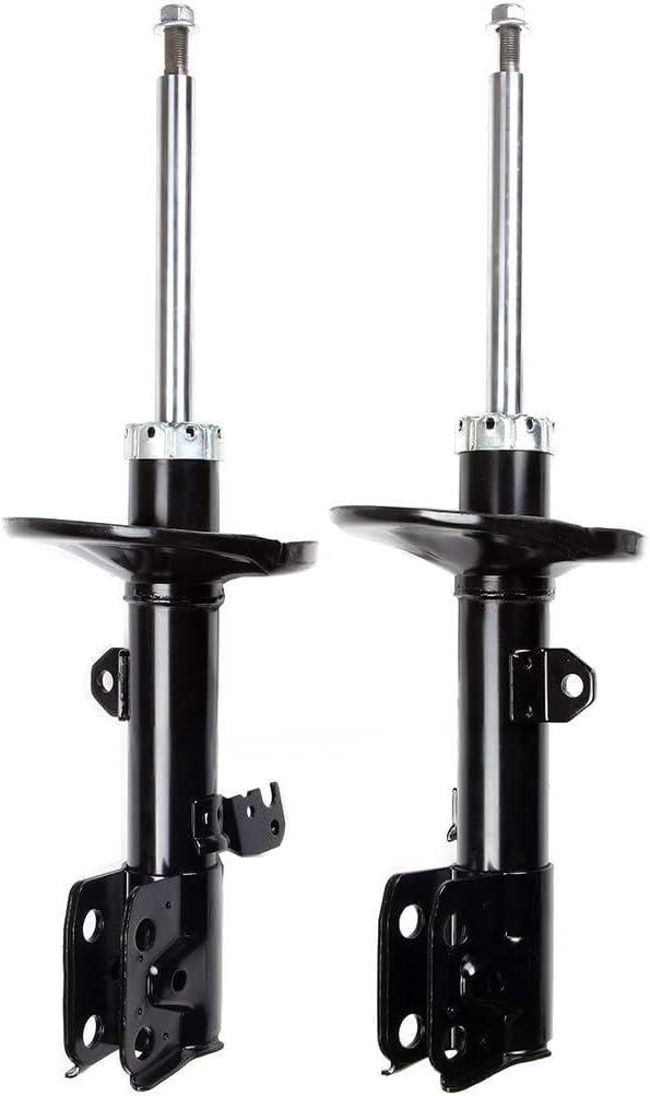 SCITOO Front Shock Absorbers Fits for Pontiac Vibe 2009-2010,for Toyota Corolla 2009-2013,for Toyota Matrix 2009-2013 Auto Shocks 339114 339115 (2Pcs)