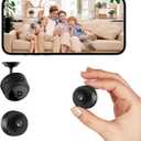 Indoor Pet Security Camera with App Control, Small Wireless WiFi HD 1080P Camera for Home Use, Cat, Dog