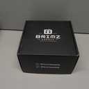 BRIMZ Outdoor Performance Hat - Water & Sweat Resistant Hats - Breathable & Moisture-Wicking Snapback (One Size, Brimz - White & Black)