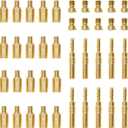 40Pcs Carburetor Jet Kit for PWK Keihin OKO CVK KOSO Crab,Replace SCL-2018090002-ZH-T-01/02 SCL-2018090001/03-ZH-T-01,Include10Pcs Slow Pilot Jets and 30PCS Carburetor Main Jets