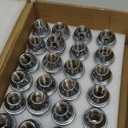 Orion Motor Tech M14x1.5 Lug Nuts, 13/16 Inch Hex Cone Seat Wheel Lug Nuts Compatible with Ford F150 Expedition Lincoln Navigator 20152020, Set of 24, Chrome