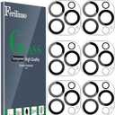 Ferilinso [6 Pack] Camera Lens Protector for iPhone 14 Pro Max iPhone 15 Pro Max iPhone 14 Pro iPhone 15 Pro Accessories camera screen Cover 9H Glass Unbreakable Protection Case Friendly