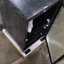 COWSAR 4.5 Cu.Ft Wine Fridge 37 Bottle, ETL Approved Freestanding Wine Cooler 145 Can Beverage Refrigerator with Stainless Steel Reversible Glass Door, Drink Fridge for Home Bar, Kitchen, Game Room (Silver)