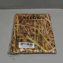 2Pcs Straw Tablecloths and 2Pcs Wood Grain Tablecloths Rectangular Straw Wood Grain Table Decorations for Farm Party Cowboy Western Theme Party Supplies, 51 x 86 inch
