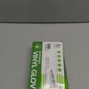 Disposable Vinyl Gloves, Food Safe, Latex-Free Powder-Free Clear Plastic Gloves for Cooking, House Clean, Food Prep (Large, 100)