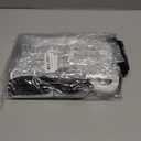 Window Insulation Kit for Winter Adjustable Plastic Insulated Window Cover Sealer Reusable Thermal Thicken Clear Insulation Wrap Transparent Film with Hook and Loop Tape for Winterizing 48'' x 63''