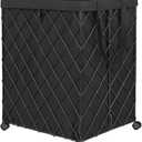 Laundry Hamper on Wheels-93L Basket Large Laundry Collapsible With Removable Liner,Rolling Metal Wire Basket-Sturdy Laundry Bag for Dirty Clothes Organization Closet Bathroom Living Room