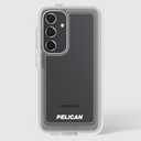 2 x Pelican Voyager - Samsung Galaxy S24 Plus Case [6.7"] [18ft MIL-STD Drop Protection] [Wireless Charging] Phone Case for Samsung Galaxy S24 Plus w/Belt Clip Holster Phone Stand - Anti Yellowing - Clear