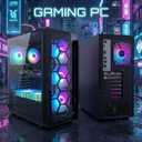 STGAubron Gaming PC Desktop,Core I7,RTX 3050 6G,16G RAM,512G SSD