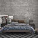 3yecao 16"×1181" 3D Extra Thick Large Size Light Grey Concrete Wallpaper Peel and Stick Industrial Gray Concrete Contact Paper Vinyl Matte Textured Faux Cement Wall Sticker for Bedroom Bathroom Walls