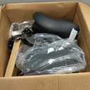Pneumatic Swivel Rolling Saddle Chair with Wheels and Ergonomic Back Support for Hair Stylist, Dental Hygienist, Hygienic Clinic, Spa, Massage, Home, Office - 510 KOA