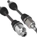 NEW Left & Right Front CV Axle Shaft Assembly fits for Mazda 3 2005-2013 2.0L 2.3L 2.5L, for Mazda 5 2006-2010 & 2012-2015 2.3L 2.5L, (Manual Trans Only, NOT for Auto), Driver & Passenger side, 2PCs