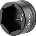 MUQZI 32mm Bike Fork Topcap Socket Tool Compatible for Fox Fork Series of 36,38,40, Use for 3/8" Ratchet Drive