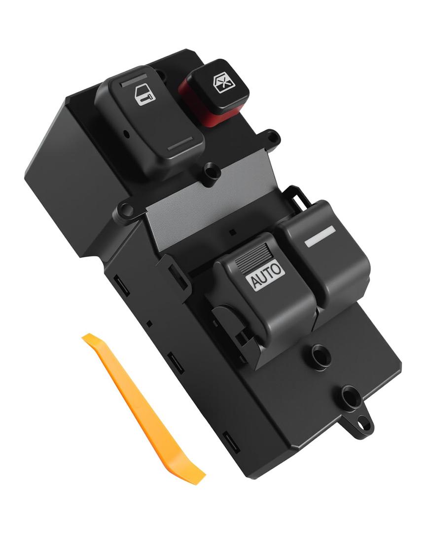 Master Power Window Switch Fit for Honda Accord 2003 2004 2005 2006 2007 Replace 35750SDNA11 35750SDNA12 35750SDNA13 1S10304 DWS439, Front Left Driver Side