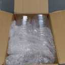 Qeirudu 40 Pack Plastic Martini Glasses, 5 oz Disposable Cocktail Glasses for Mother's Day, Wedding, Birthday