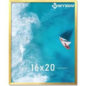 Gold 16x20 Picture Frame Lightweight yet Durable Frame Wall Hanging