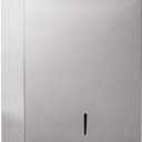 DOUKE Paper Towel Dispenser Wall Mount Commercial c-fold/Multi-fold/Tri-fold, Touchless Hand Towel Dispenser with Lock (Silver)