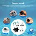 AXV621DAT A-Frame/Turbine Kit for Hayward Navigator Pool Vacuum Parts | Pool Vacuum Rebuild Kit for Hayward Navigator Aquabug Wanda The Whale Diver Dave Poolvac XL AXV036BP AXV601CAT AXV601DAT