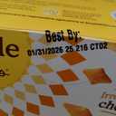 Simple Mills Pop Mmms Cheddar Baked Snack Pack Crackers, Healthy Snacks for Kids, Individual Packs, Gluten Free, 8 Ct (Pack of 4), BBD: 1/31/2026