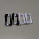 IO Replacement Heads Compatible with Oral b iO 2/3/4/5/6/7/8/9/10 Series Electric Toothbrush, 8 PCS Brush Heads Compatible with Oral B IO for Teeth Cleaning (Black/White) (Multi-colored)