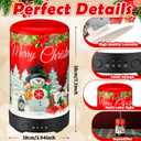 Snowman Diffuser Christmas Essential Oil Diffuser Gifts 120ml Holiday Present for Essential Oil Small Aromatherapy Humidifier Warmer for Home Office Decorations