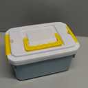 VConejo Dough Tools Play Sets for Kids, 37pcs Clay and Dough Accessories with Storage Container, Mat, Cutters, Rolling Pins, Safety Scissors, Stamps, Animal and 3D Dino Makers for Boys Girls