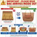 Tainehs Beach Mesh Tote Bag for Women, Large Travel & Pool Bag, Lightweight Vacation Cruise Tote (Inside Out Flip to Use)