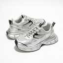 Cape Robbin Liane A Women's Chunky Sneakers, Stylish Chunky Platform Lace Up Shoes, Trendy Chunky Sneakers for Women, Perfect for Fashion Forward Ladies (6)