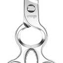 LIVINGO Kitchen Forged Shears Heavy Duty Come Apart Ultra Sharp Multi-function Stainless Steel Scissors Bottle Opener, Nut Cracker 8.5 inch