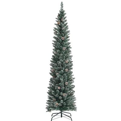 7-ft Pencil Artificial Christmas Tree