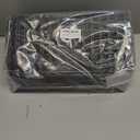 12 Pcs Under Couch Blocker for Bed Adjustable Furniture Plastic Under Bed Blocker with 30 Ties Black Couch Barriers for Dogs Pets Cats