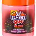 8Fl oz Elmer's Gue, Glow in the dark gue, Nontoxic Elmer's Glowgue