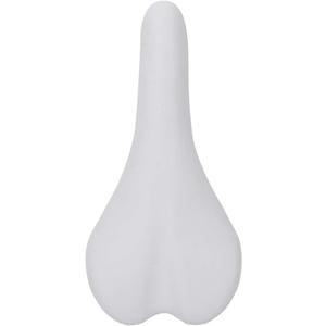 Bike Saddle Seat,Comfortable Shockproof Cycling Bicycle Cushion Pad Shockproof Ergonomic Design Cushion for Cycling, Mountain Bike, MTB, Road Bike, BMX, Folding Bike (White)