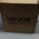 VEVOR USD Coin Sorter, Coin Counter Machine for 1 5 10 25 Coins, LCD Screen Display, Coin Sorter and Wrapper Machine with Thicker Coin Tubes and Tray, Holds up to 200 Coins (Black)