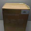 happimess BSK1003A Laurel Bohemian Hand-Woven Abaca Wicker Storage Basket with Handles, Seagrass Container for Decoration in Bedroom, Living Room, Laundry Room, Entryway, Natural