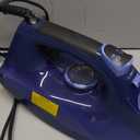 BEAUTURAL Steam Iron for Clothes with Precision Thermostat Dial, Ceramic Coated Soleplate, 3-Way Auto-Off, Self-Cleaning, Anti-Calcium, Anti-Drip Blue