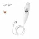 Replacement Hose and Handle Parts for Waterpik Water Flosser WP-660 WP-670 Series Oral Irrigator Accessories Water Hose Plastic Handle Oral Hygiene Compatible(Slide Switch, Grey)
