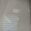 Acrylic Magnetic Dry Erase Board for Fridge 10"x14" Clear Acrylic Magnet Board for Refrigerator,Includes 6 Colors Magnetic Markers(Clear Blank)